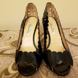 Oscar De La Renta Patent Leather Misselle Pumps